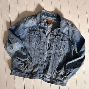 Gap Denim Jacket with Embroidered Back